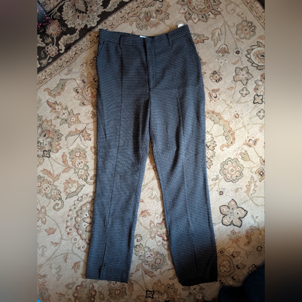 Abercrombie & Fitch High Waist Split Hem Pants